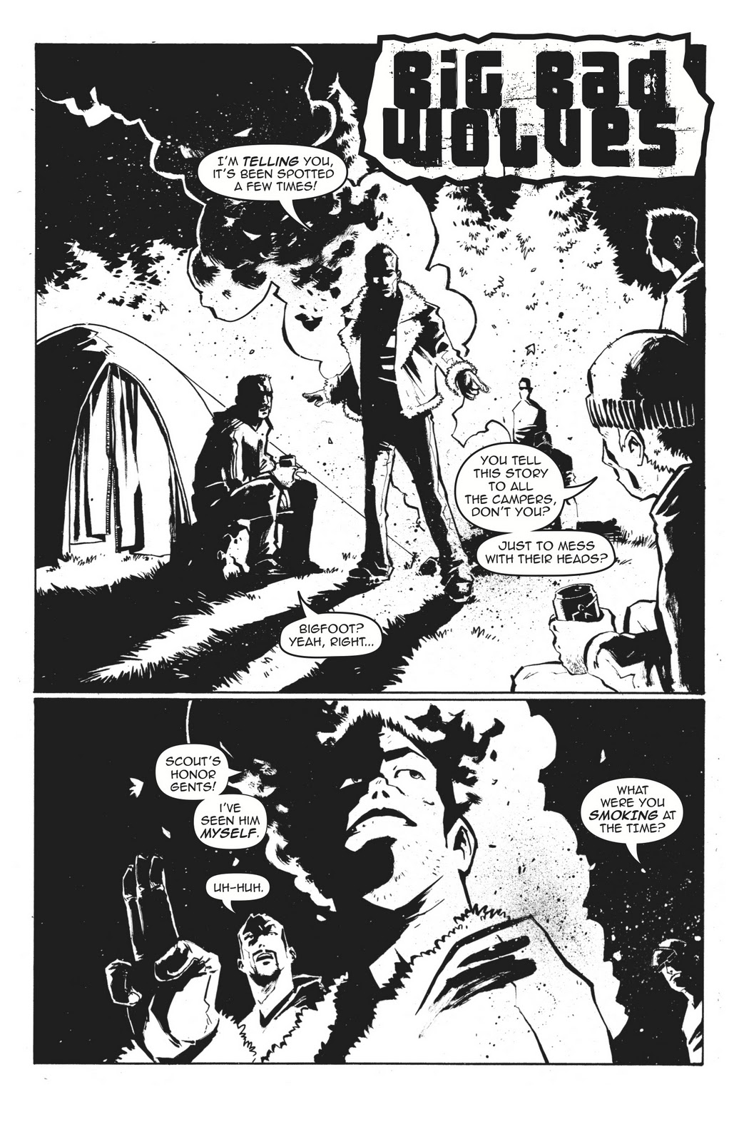 Big Bad Wolves page 1 Big Bad Wolves page 1