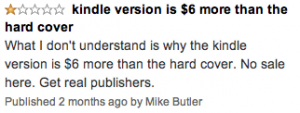Amazon 1-star review 2 Amazon 1-star review 2