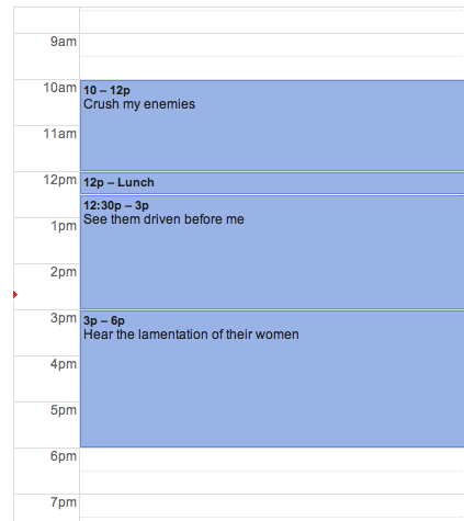 Agenda